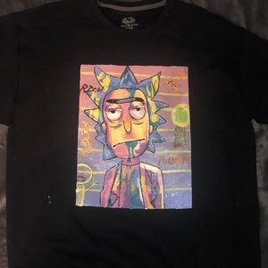 Hand Painted Rick and Morty Sweater